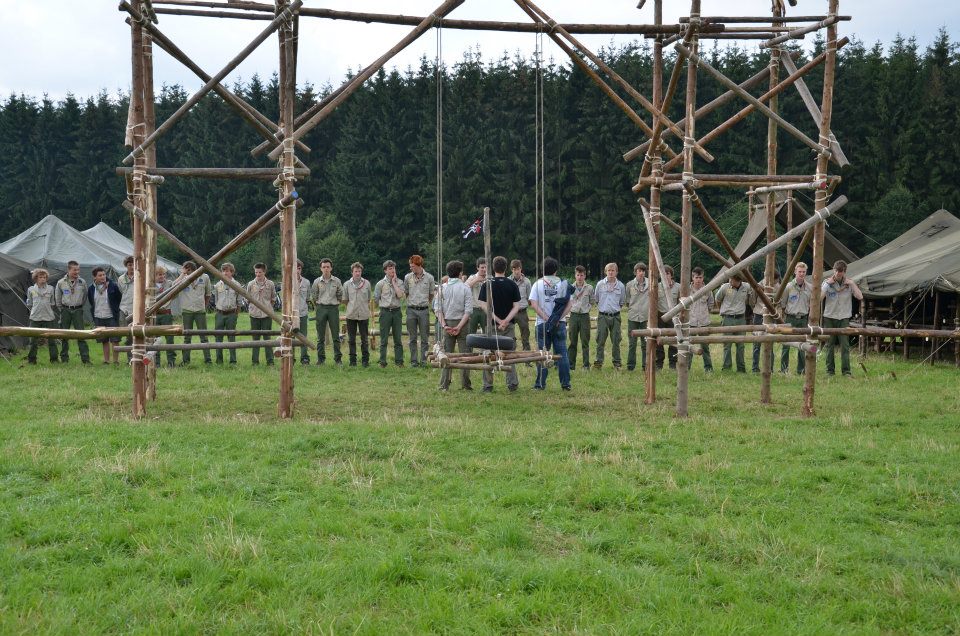 Sint-Martinus den XIIde - Bezoekdag Kamp Graide 2012